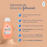 Sabonete Líquido Johnson's Baby  Da Cabeça aos Pés - 750 mL