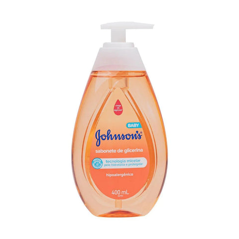 Sabonete Líquido Johnson's Baby  Glicerina - 400 mL