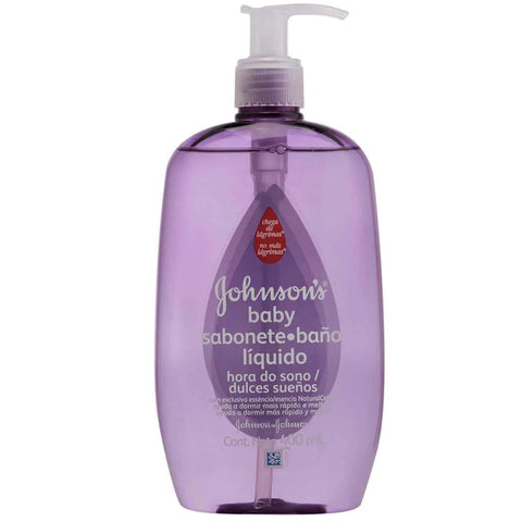 Sabonete Líquido Johnson's Baby  Hora do Sono - 400 mL