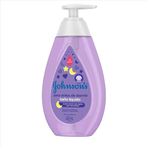 Sabonete Líquido Johnson's Baby  Hora do Sono - 400 mL