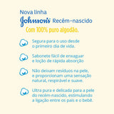 Sabonete Líquido Johnson's Baby  Recém Nascido - 200 mL