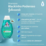 Shampoo Johnson's Baby  Blackinho Poderoso - 400 mL