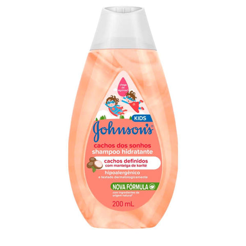 Shampoo Johnson's Baby  Cachos dos Sonhos - 200 mL