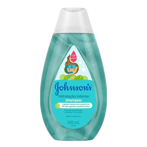 Shampoo Johnson's Baby  Hidratação Intensa - 200 mL