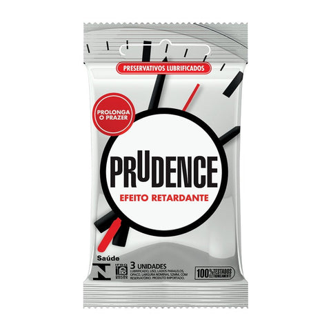 Preservativo Prudence Efeito Retardante  3 unidades