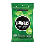 Preservativo Prudence Hortelã  3 unidades