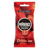 Preservativo Prudence Morango  6 unidades