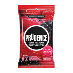Preservativo Prudence Tutti-frutti  3 unidades