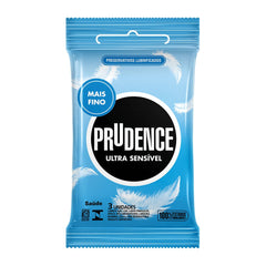 Preservativo Prudence Ultra Sensível  3 unidades