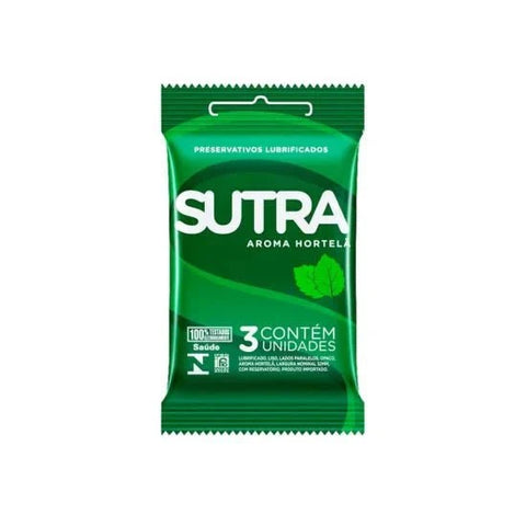 Preservativo SUTRA Hortelã  3 unidades