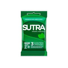 Preservativo SUTRA Hortelã  3 unidades