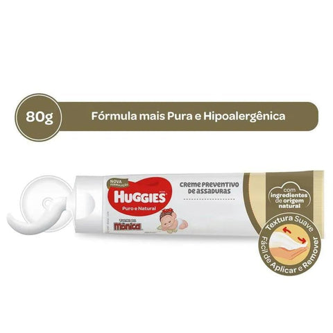 Creme par Assaduras Huggies Assadura Puro e Natural 80G