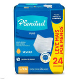 Fralda Geriátrica Plenitud Protect Plus  Tamanho G/XG - 24 Unidades