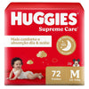 Kimberly-Clark Fralda Huggies Supreme Care  Tamanho M - 72 Unidades