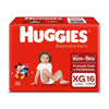 Kimberly-Clark Fralda Huggies Supreme Care  Tamanho XG - 16 Unidades