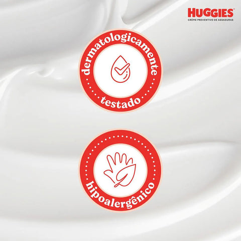 Kit Creme Preventivo de Assaduras Huggies Óleo de Amêndoas 3 Unidades de 80g Cada