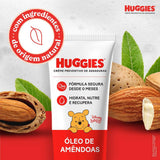 Kit Creme Preventivo de Assaduras Huggies Óleo de Amêndoas 3 Unidades de 80g Cada