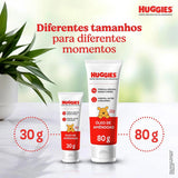 Kit Creme Preventivo de Assaduras Huggies Óleo de Amêndoas 3 Unidades de 80g Cada