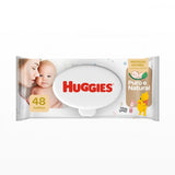 Lenço Umedecido Huggies  Puro e Natural  48 Unidades