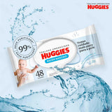 Lenço Umedecido Huggies  Puro e Natural  48 Unidades