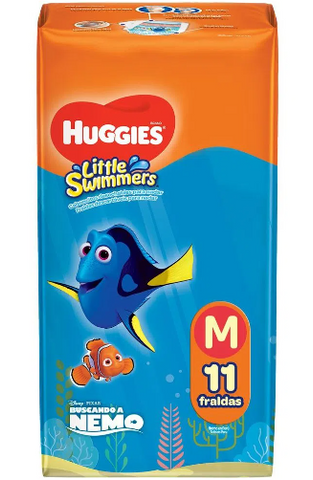 Fralda Huggies Little Swimmers  Tamanho M - 10 Unidades