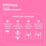 Protetor Diário Intimus Com Indicador de Troca 80 Unidades