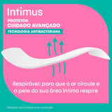 Protetor Diário Intimus Days Antibacteriano, Sem Abas Com 80 Unidades