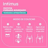 Protetor Diário Intimus Days Antibacteriano, Sem Abas Com 80 Unidades