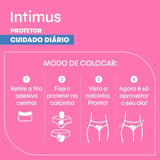 Protetor Diário Intimus Days Sem Perfume, Pacote Com 80 Unidades