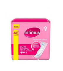 Protetor Diário Intimus Days Ultra Flexível, Pacote Com 40 Unidades