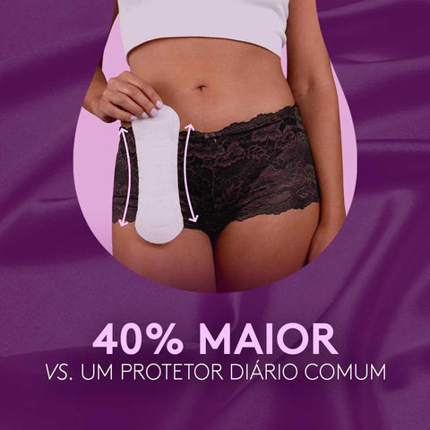Protetor Diário Poise Para Escape de Urina Absorção Leve 14 Unidades