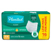 Kimberly-Clark Roupa Íntima Descartável Plenitud Classic Unissex P/M Absorção Intensa 16 Unidades