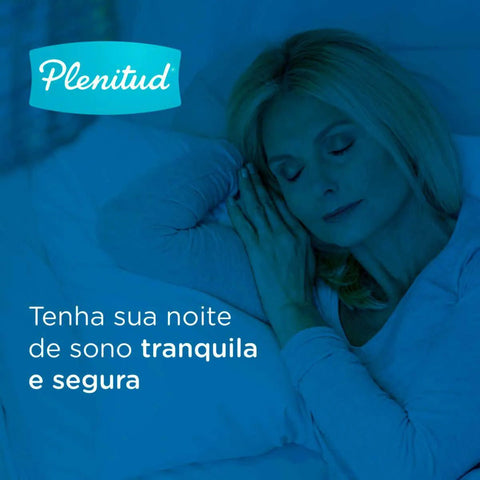 Roupa Íntima Descartável Unissex Plenitud Noturna P/M Absorção Intensa 14 Unidades