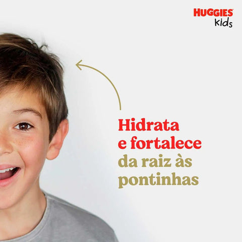 Shampoo Huggies Kids Nutrição e Força Hulk 360ml
