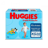 Fralda Huggies Tripla Proteção  Tamanho XG - 32 Unidades