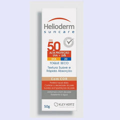 Protetor Solar Facial Helioderm  Com Cor - FPS 30 - 50 g