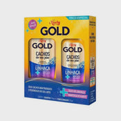 Kit Niely Gold Cachos Shampoo, 300Ml + Condicionador, 200Ml