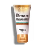 Protetor Solar Facial L'Oréal  Expertise Antioleosidade  Cor Escura - FPS 60 - 40 g