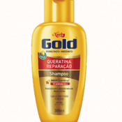 Shampoo Niely Gold Queratina Reparação 300Ml