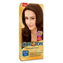 Tintura Cor & Ton Nº 5.74 Marrom Acobreado