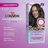 Coloração Niely Cor&Amp;Ton 0% Amônia 1.0 - Preto Intenso