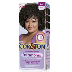 Coloração Niely Cor&Amp;Ton 0% Amônia 2.0 - Preto
