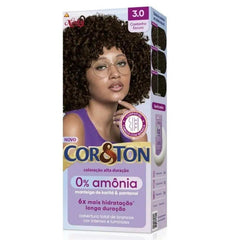 Coloração Niely Cor&Amp;Ton 0% Amônia 3.0 - Castanho Escuro