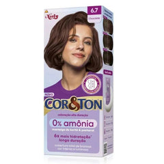Coloração Niely Cor&Amp;Ton 0% Amônia 6.7 - Chocolate
