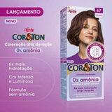 Coloração Niely Cor&Amp;Ton 0% Amônia 6.7 - Chocolate