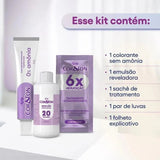 Coloração Niely Cor&Amp;Ton 0% Amônia 6.7 - Chocolate