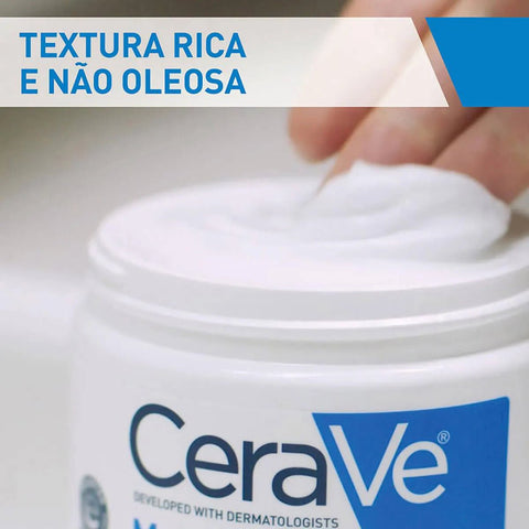 Creme Hidratante Corporal CeraVe  Sem Perfume - Pele Seca a Extra Seca - 50 g