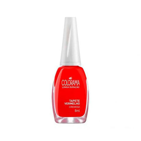 Esmalte Colorama Cremoso 8 Ml Tap Verm 6Un