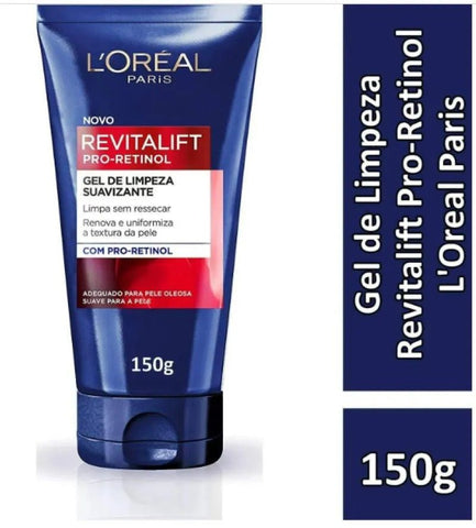 Gel de Limpeza Facial Suavizante L'Oréal Paris Revitalift Pro-Retinol 150g