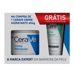 Kit CeraVe Creme Hidratante + Gel de Limpeza  454 g + 40 g